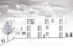 Neubau einer Hausgruppe - Ansicht Süd